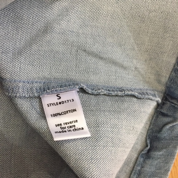 Active USA Chambray Mini Dress. - Picture 5 of 5